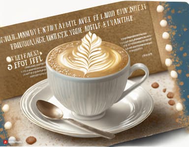 カフェラテ無料券