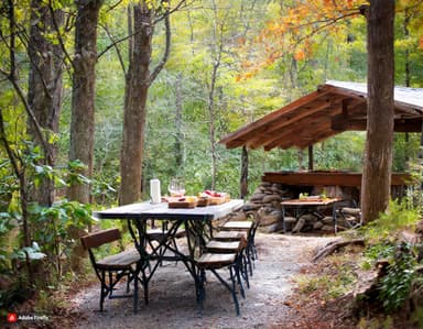 森の中のビストロ